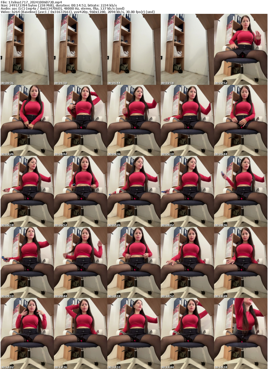 Preview thumb from 17alisa1717 on 2024-10-06 @ bongacams