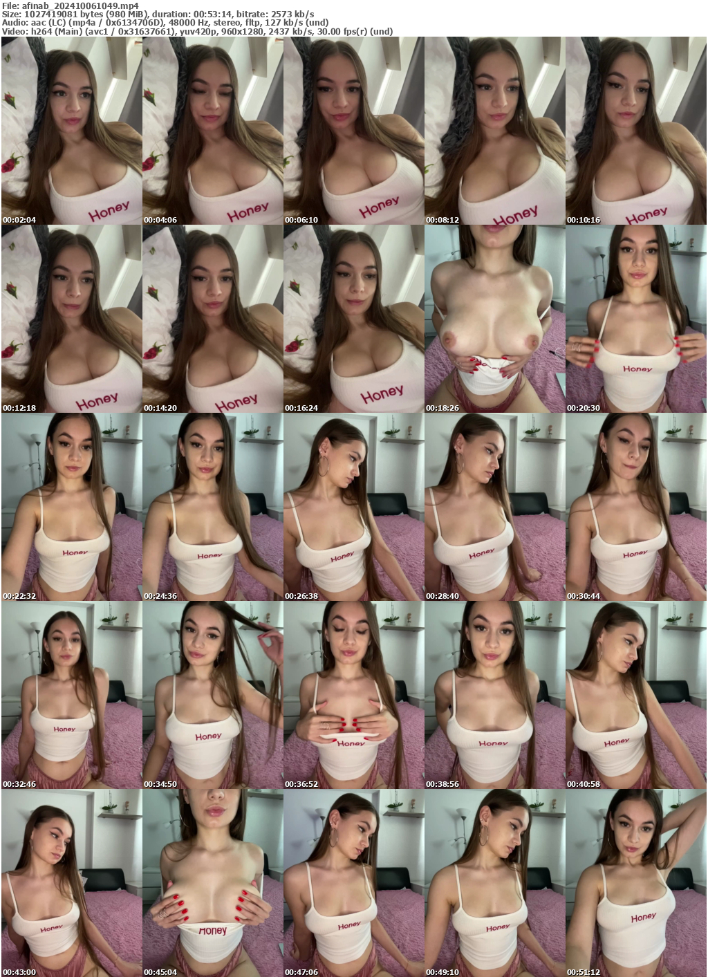 Preview thumb from afinab on 2024-10-06 @ bongacams