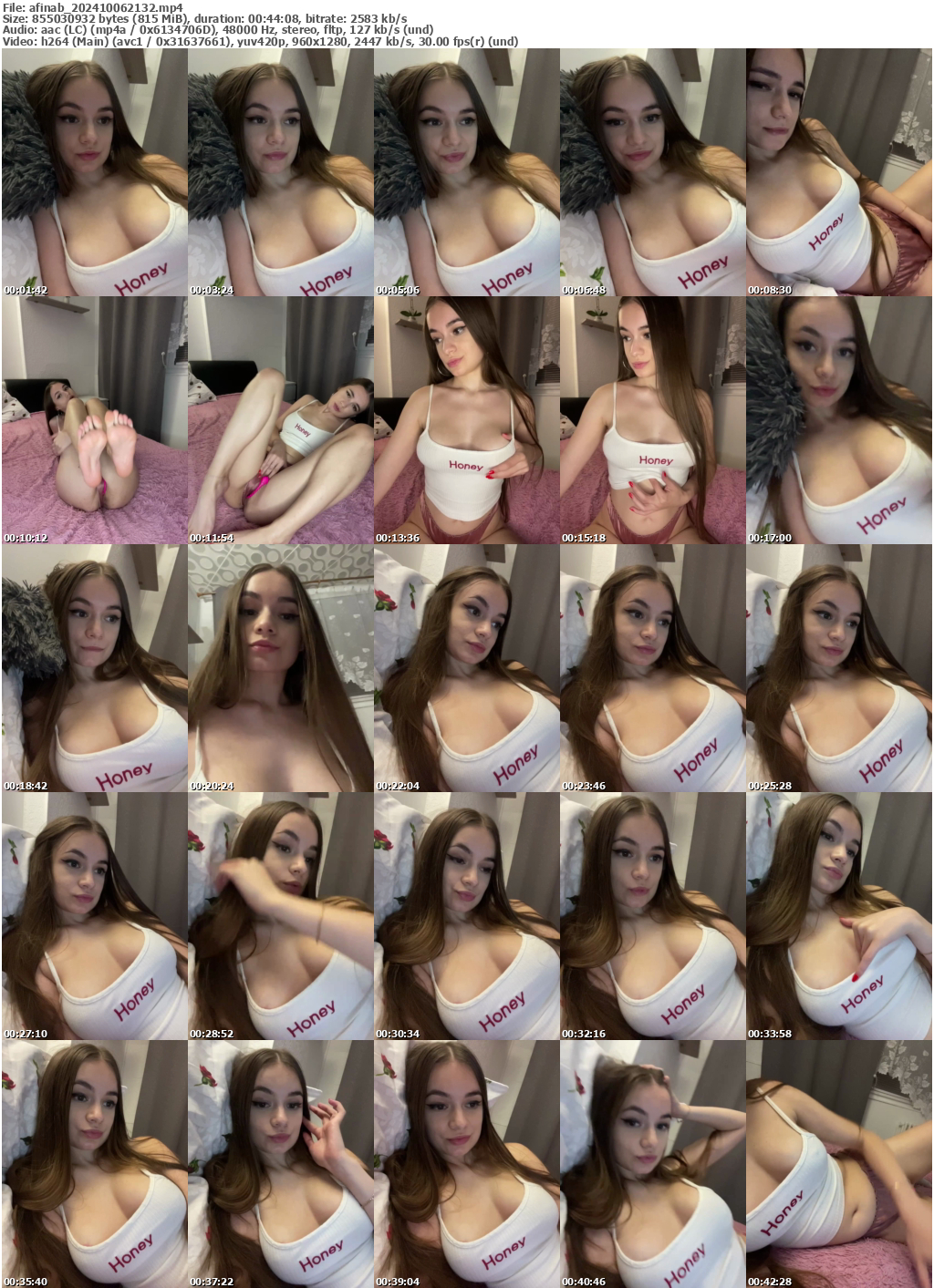 Preview thumb from afinab on 2024-10-06 @ bongacams