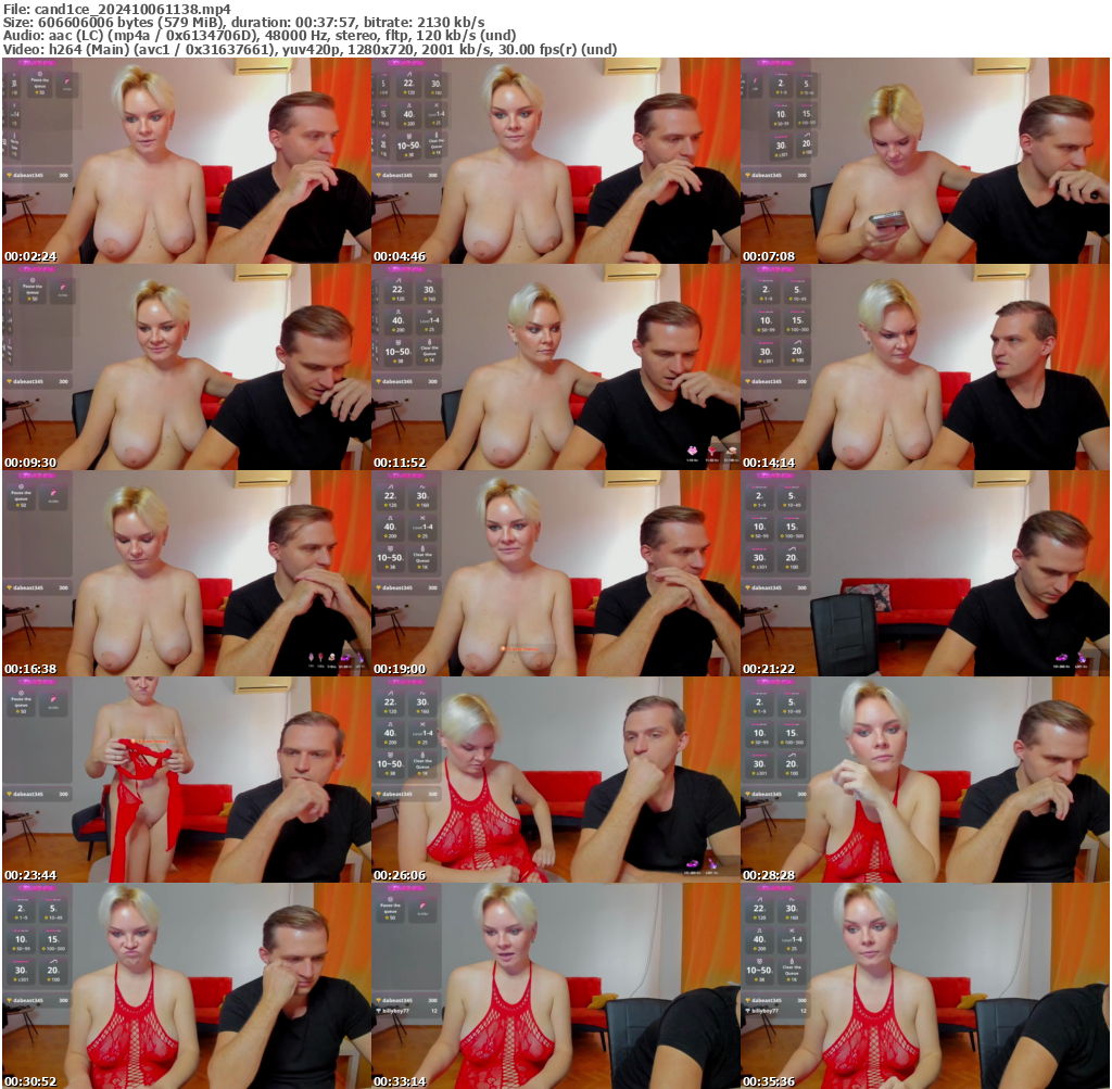 Preview thumb from cand1ce on 2024-10-06 @ bongacams