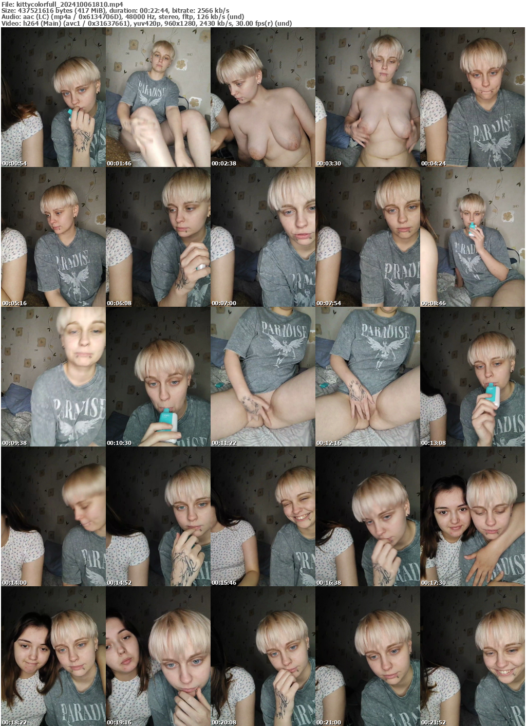 Preview thumb from kittycolorfull on 2024-10-06 @ bongacams