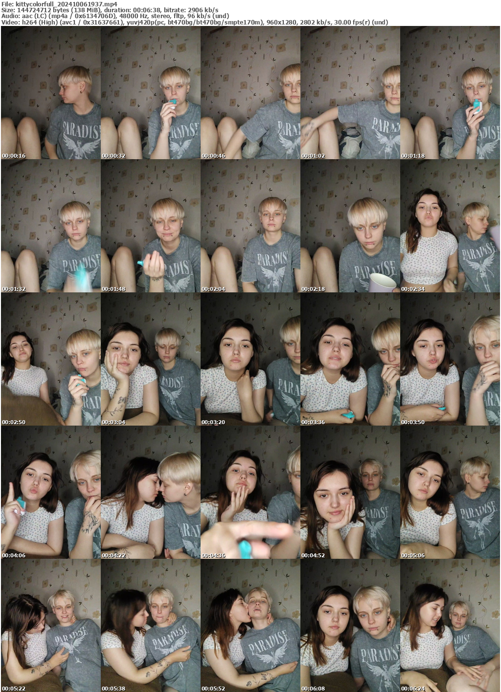 Preview thumb from kittycolorfull on 2024-10-06 @ bongacams