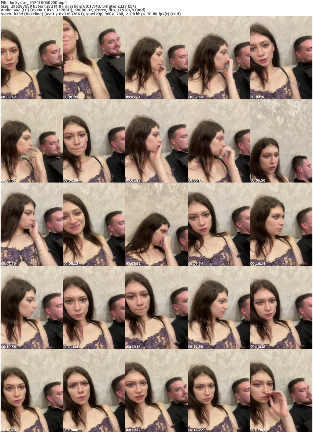 Preview thumb from luckystar on 2024-10-06 @ bongacams