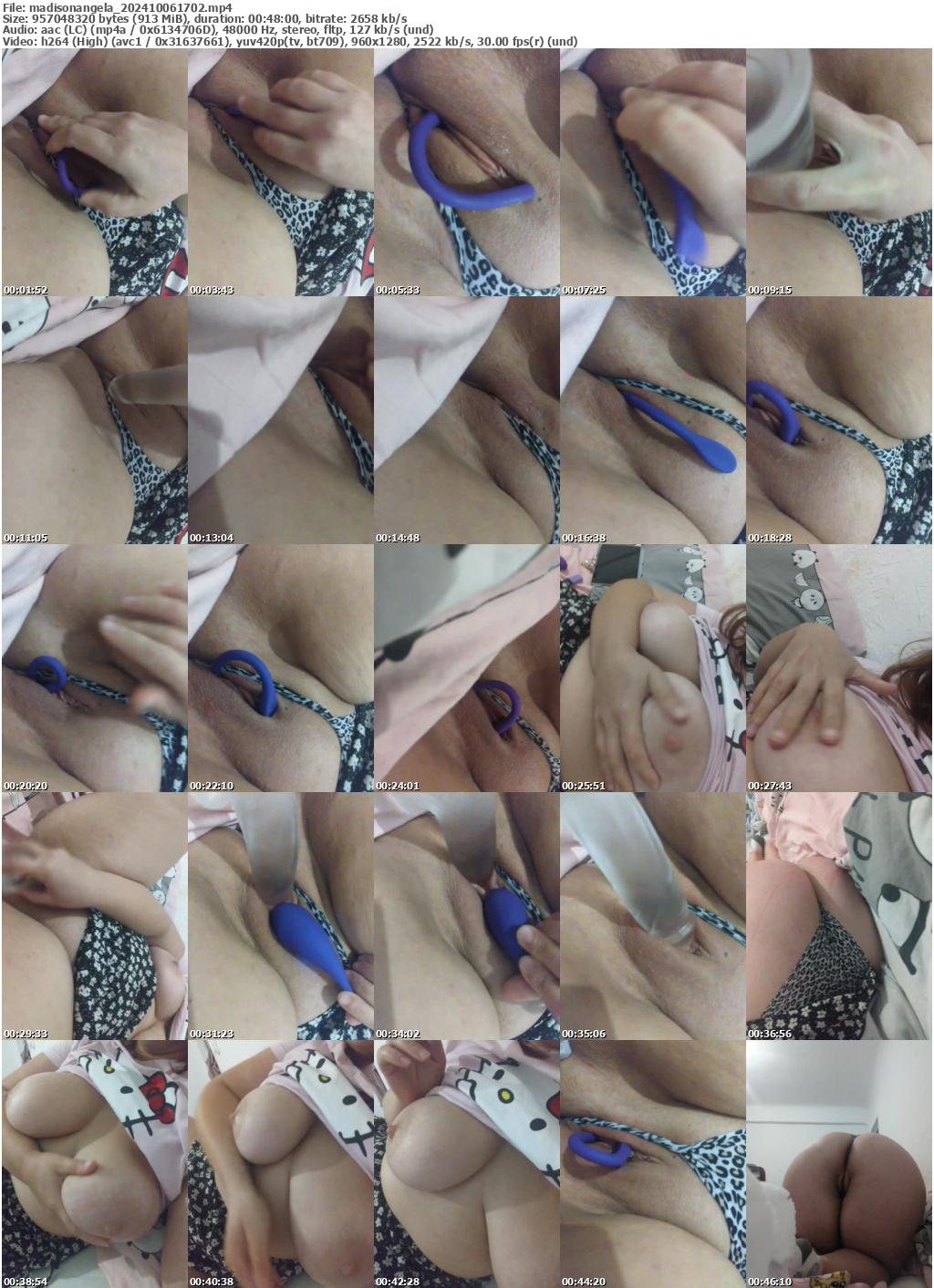 Preview thumb from madisonangela on 2024-10-06 @ bongacams