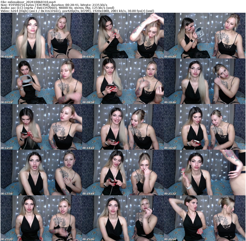 Preview thumb from milenalmur on 2024-10-06 @ bongacams