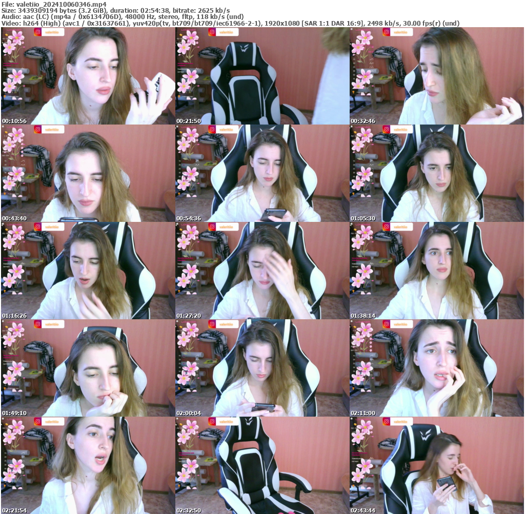 Preview thumb from valetiio on 2024-10-06 @ bongacams