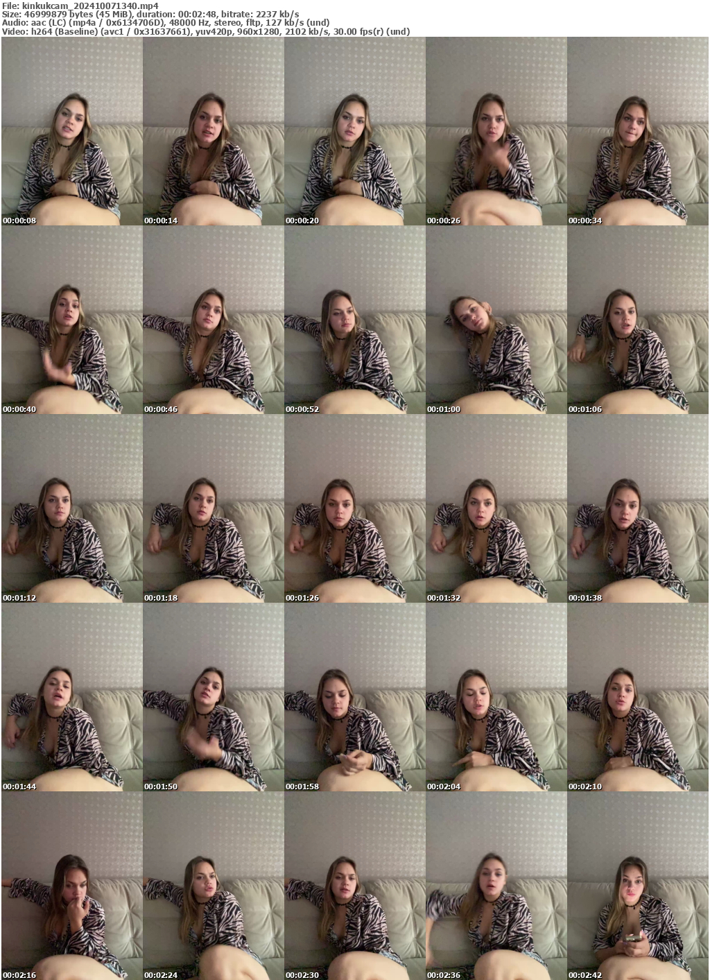 Preview thumb from kinkukcam on 2024-10-07 @ bongacams