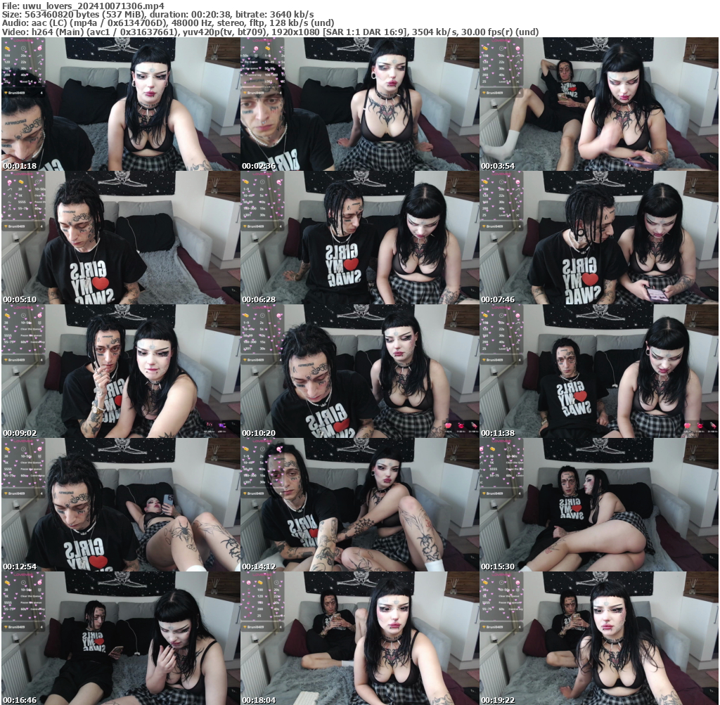 Preview thumb from uwu_lovers on 2024-10-07 @ bongacams