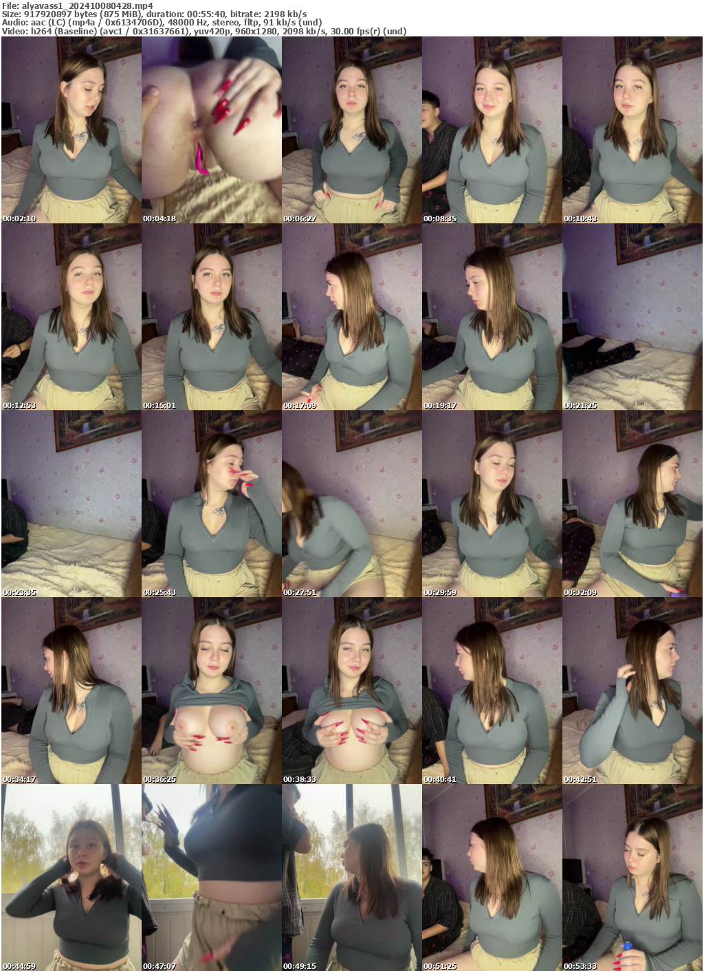 Preview thumb from alyavass1 on 2024-10-08 @ bongacams