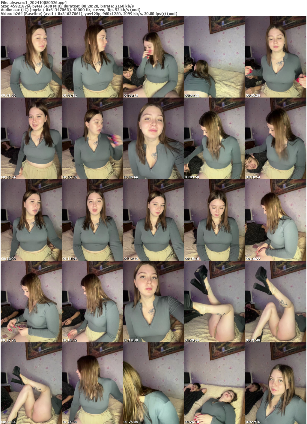 Preview thumb from alyavass1 on 2024-10-08 @ bongacams