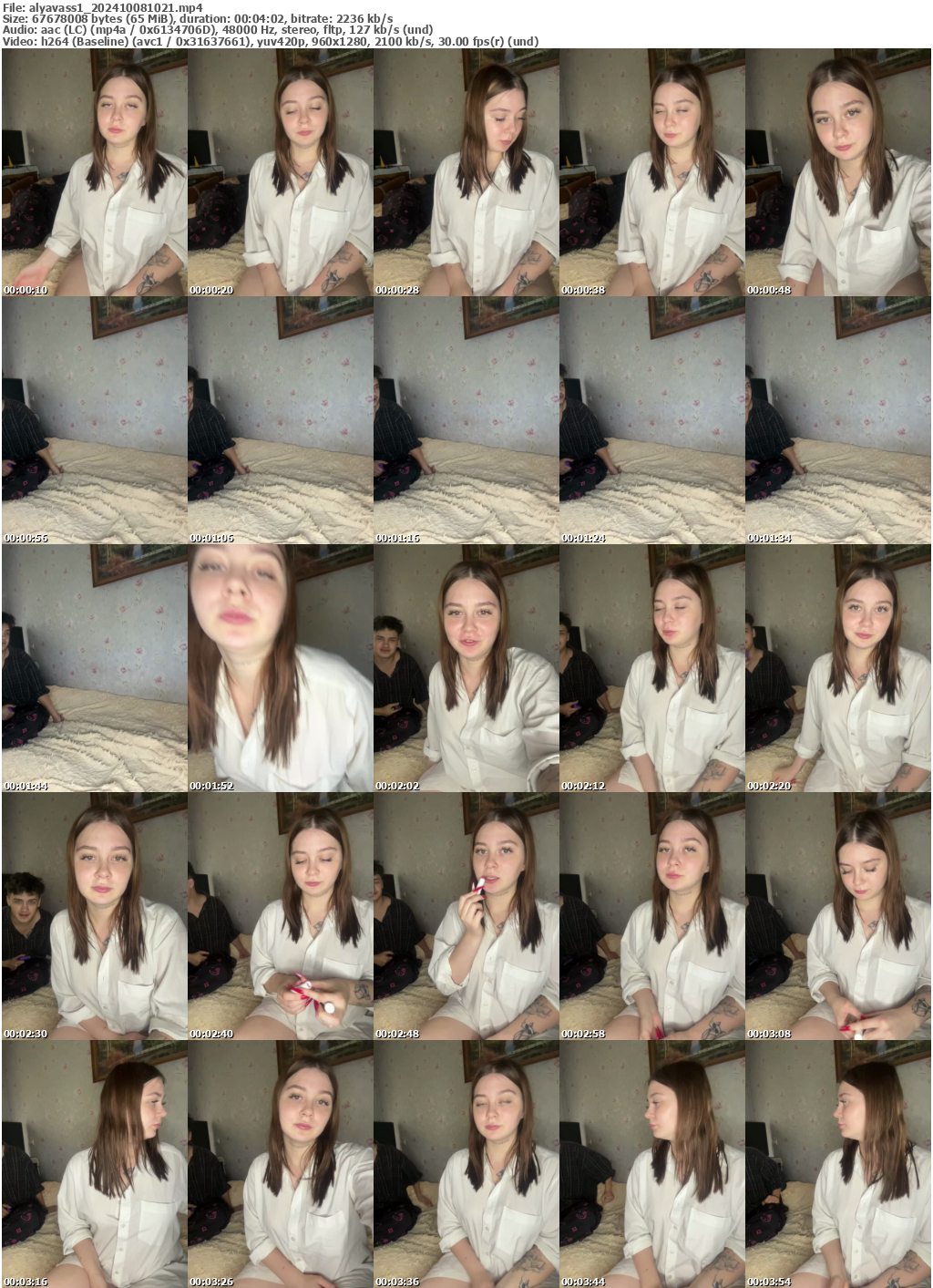 Preview thumb from alyavass1 on 2024-10-08 @ bongacams