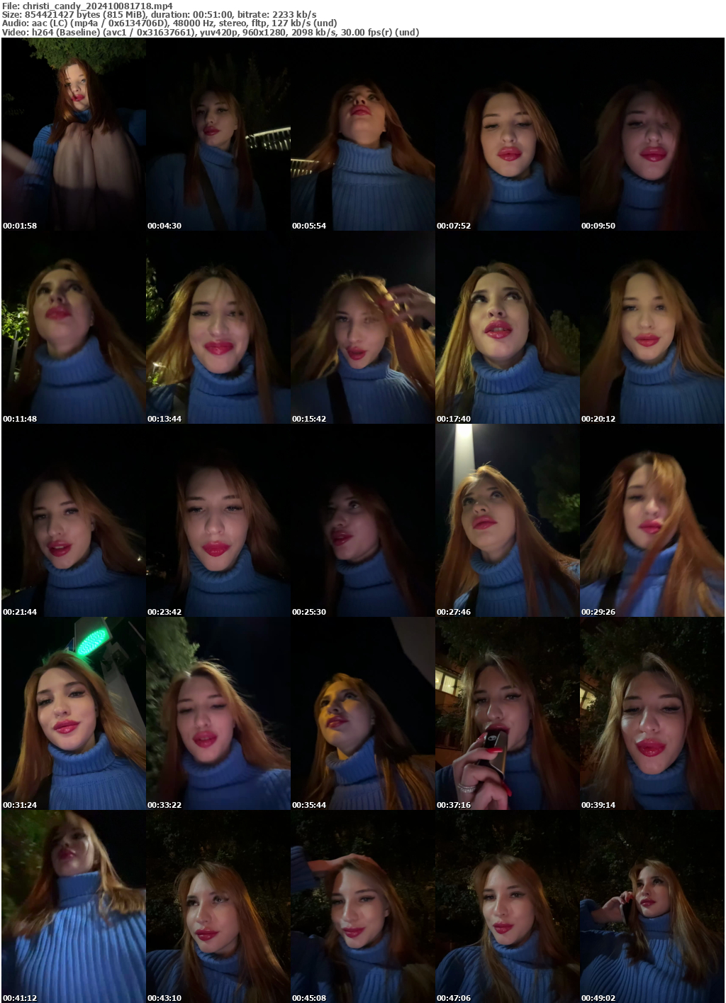 Preview thumb from christi_candy on 2024-10-08 @ bongacams