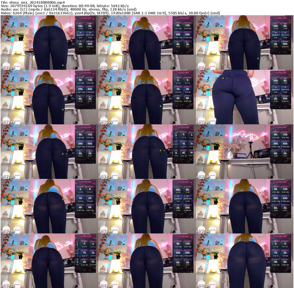 Preview thumb from elena_xxx on 2024-10-08 @ bongacams