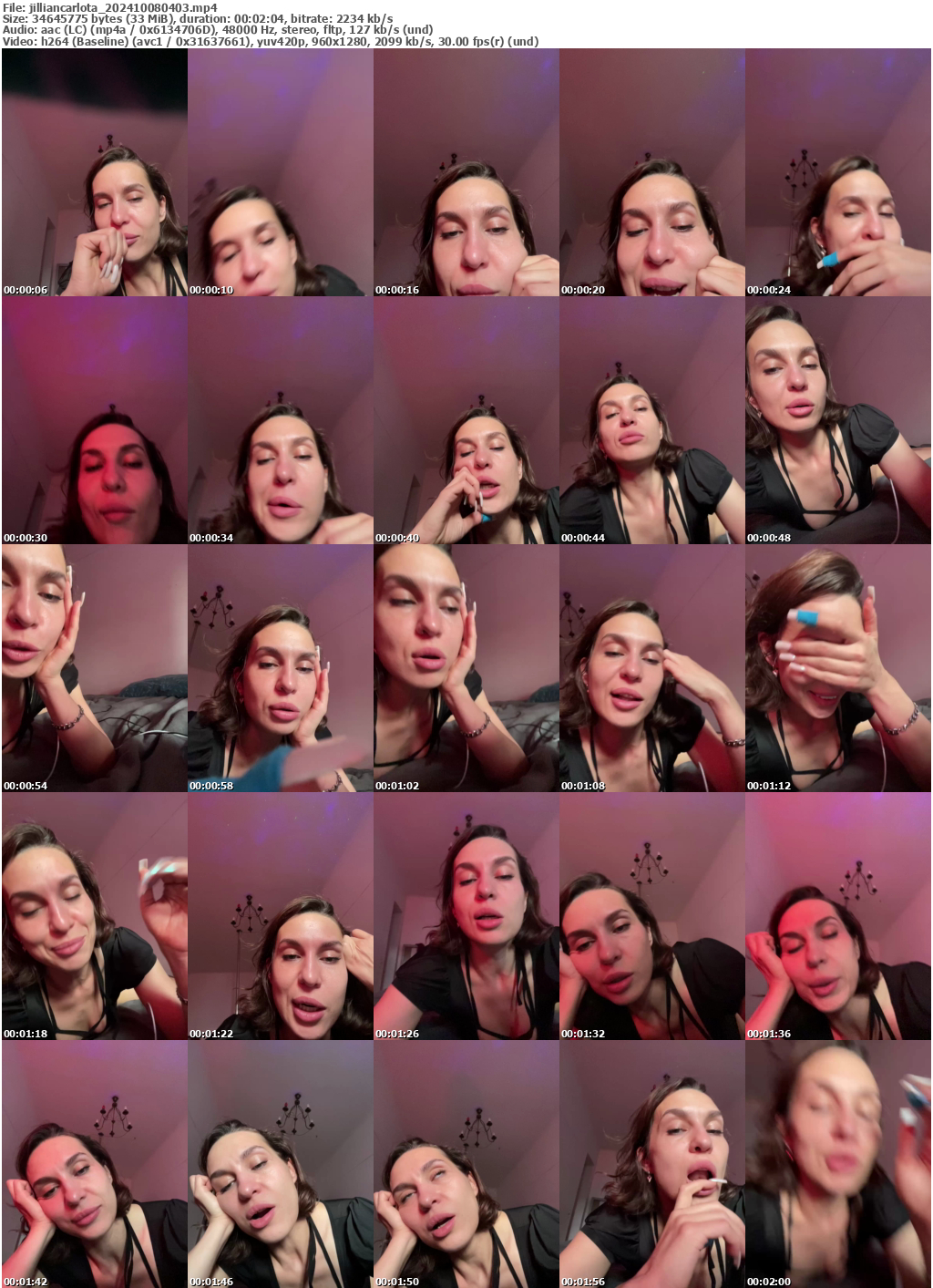 Preview thumb from jilliancarlota on 2024-10-08 @ bongacams