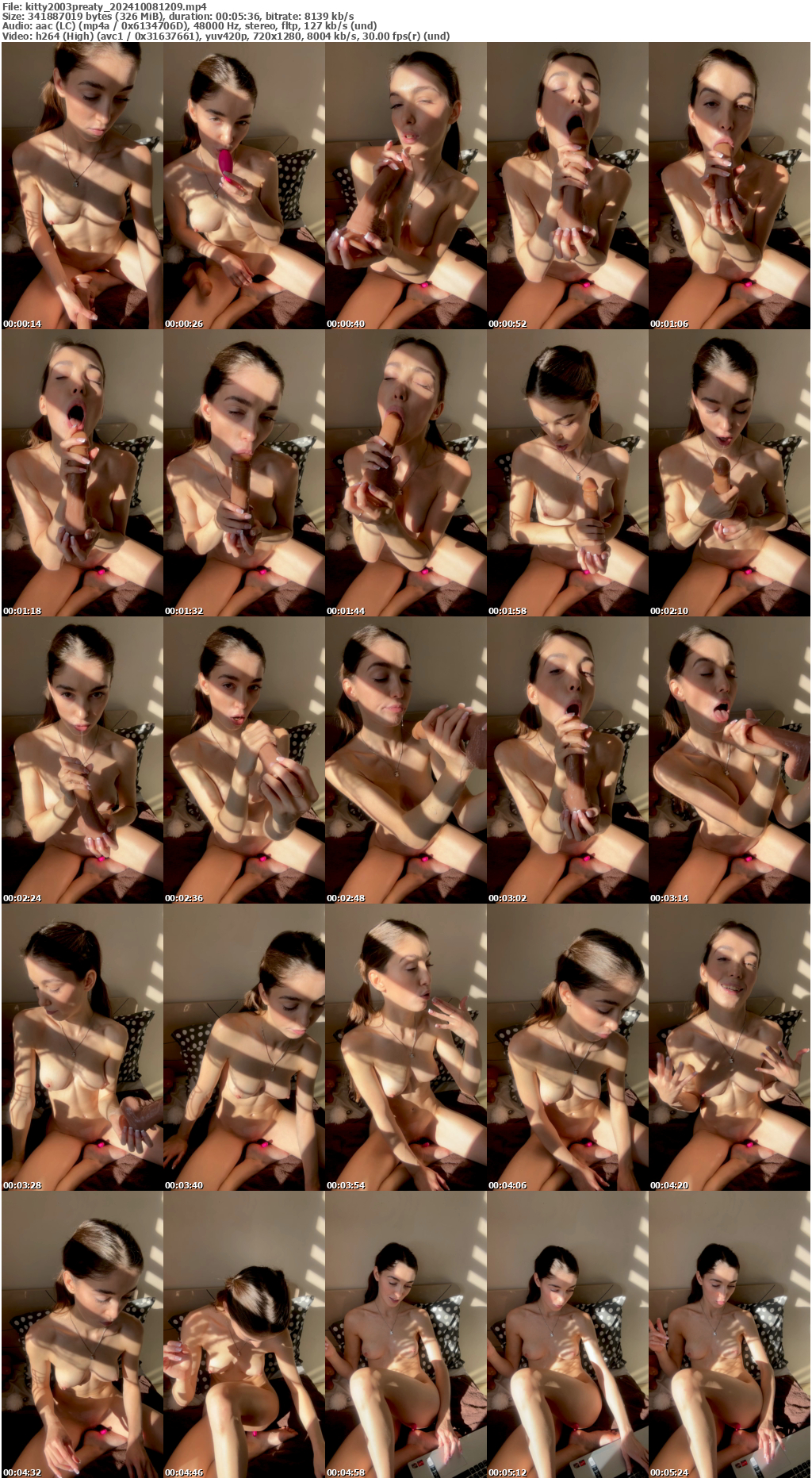 Preview thumb from kitty2003preaty on 2024-10-08 @ bongacams