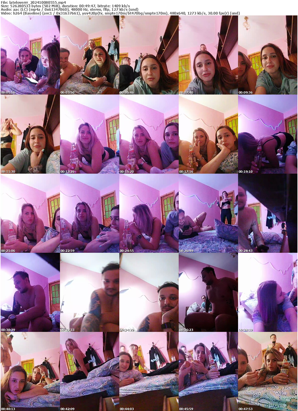 Preview thumb from lateloverrr on 2024-10-08 @ bongacams