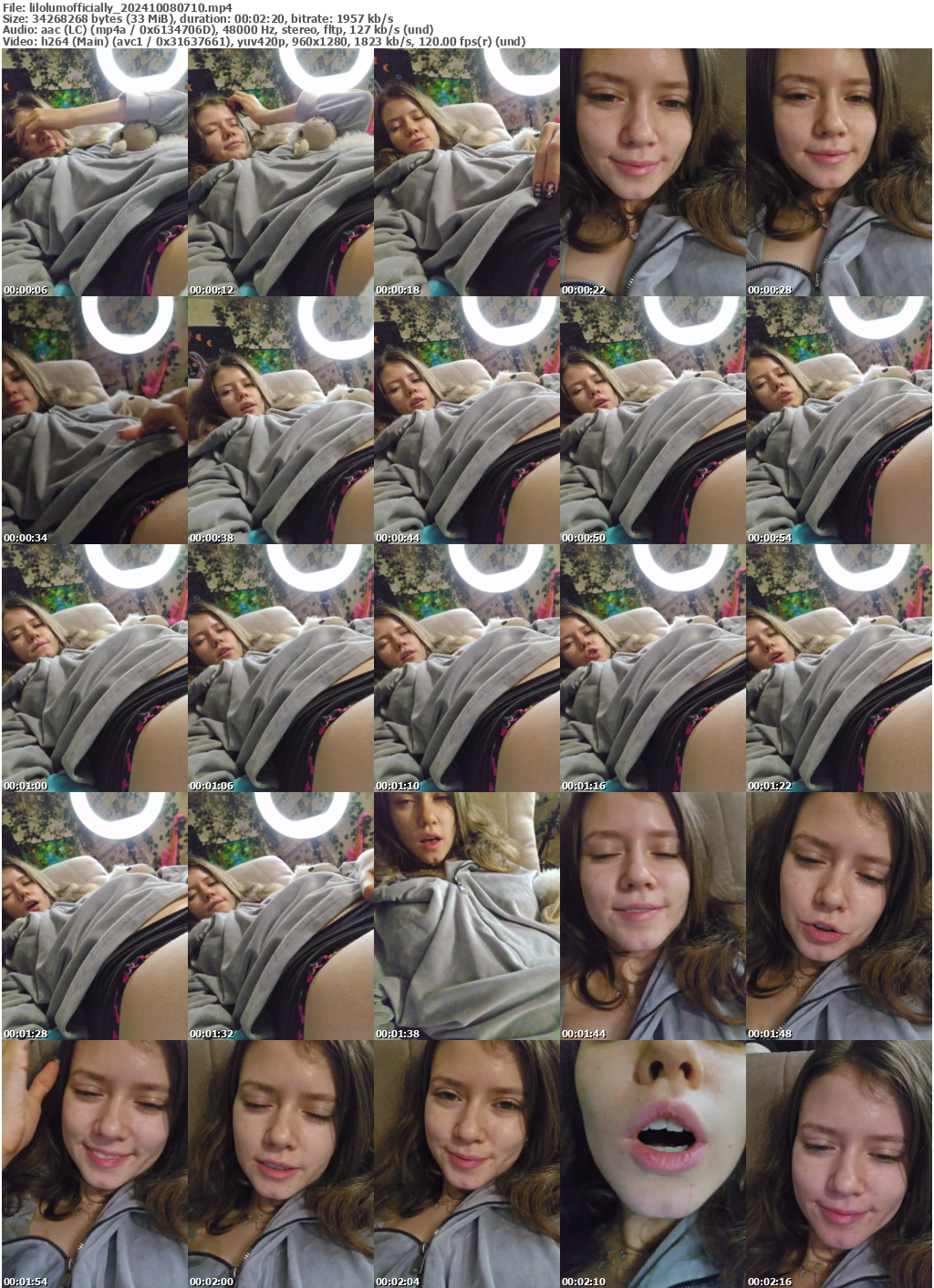 Preview thumb from lilolumofficially on 2024-10-08 @ bongacams