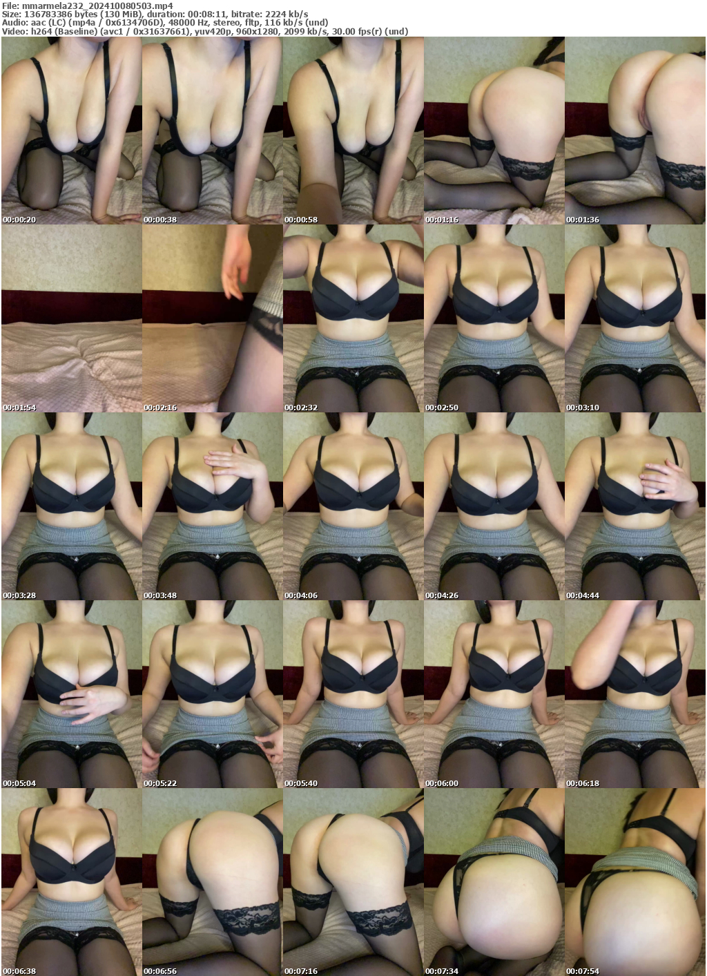 Preview thumb from mmarmela232 on 2024-10-08 @ bongacams