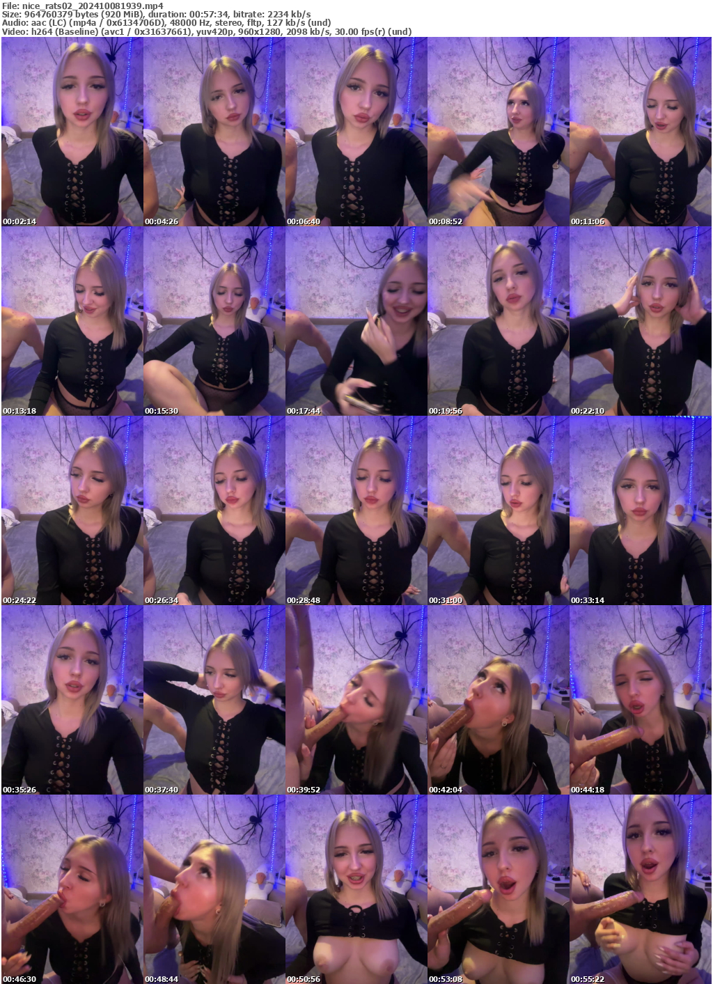 Preview thumb from nice_rats02 on 2024-10-08 @ bongacams