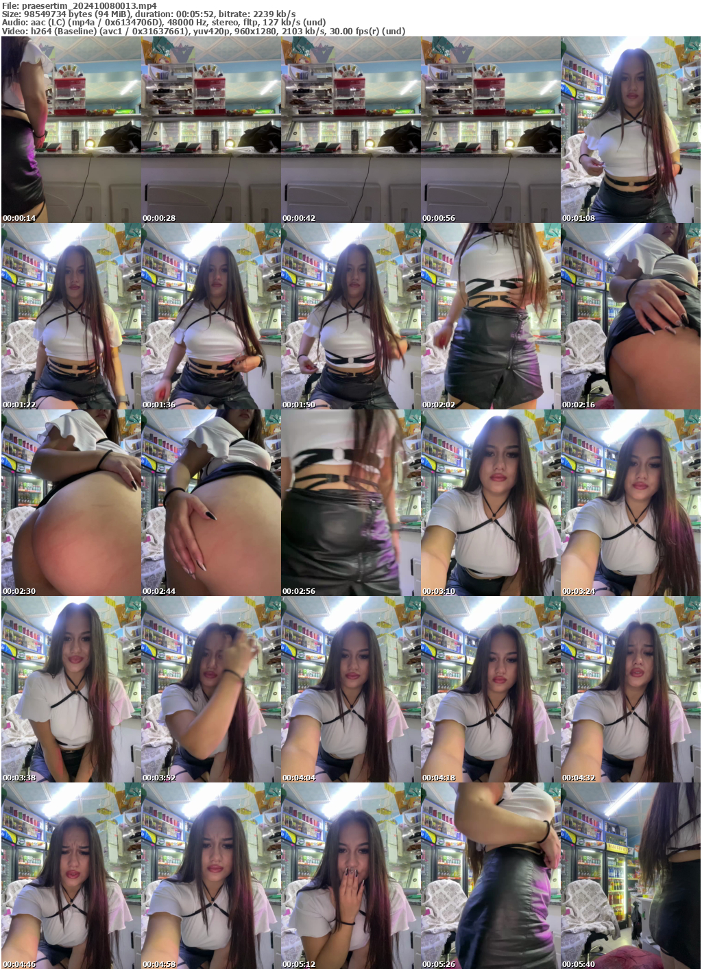 Preview thumb from praesertim on 2024-10-08 @ bongacams