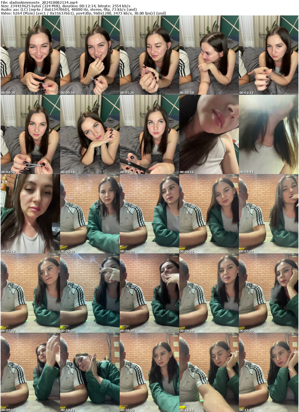 Preview thumb from sladenkievmeste on 2024-10-08 @ bongacams