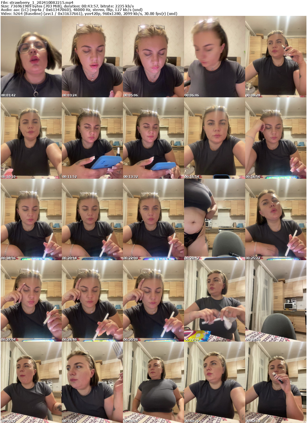 Preview thumb from strawberry_1 on 2024-10-08 @ bongacams