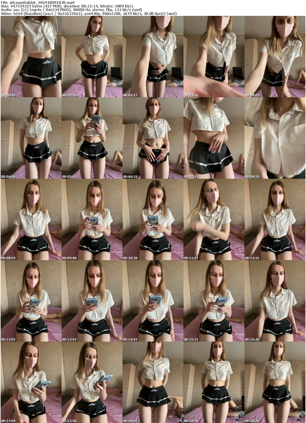 Preview thumb from aliceandrabbit on 2024-10-09 @ bongacams