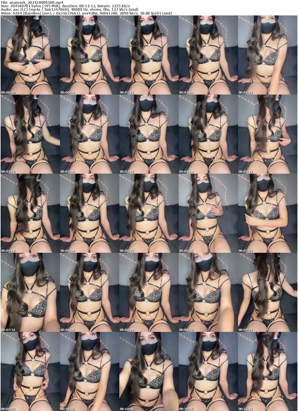 Preview thumb from anamask on 2024-10-09 @ bongacams