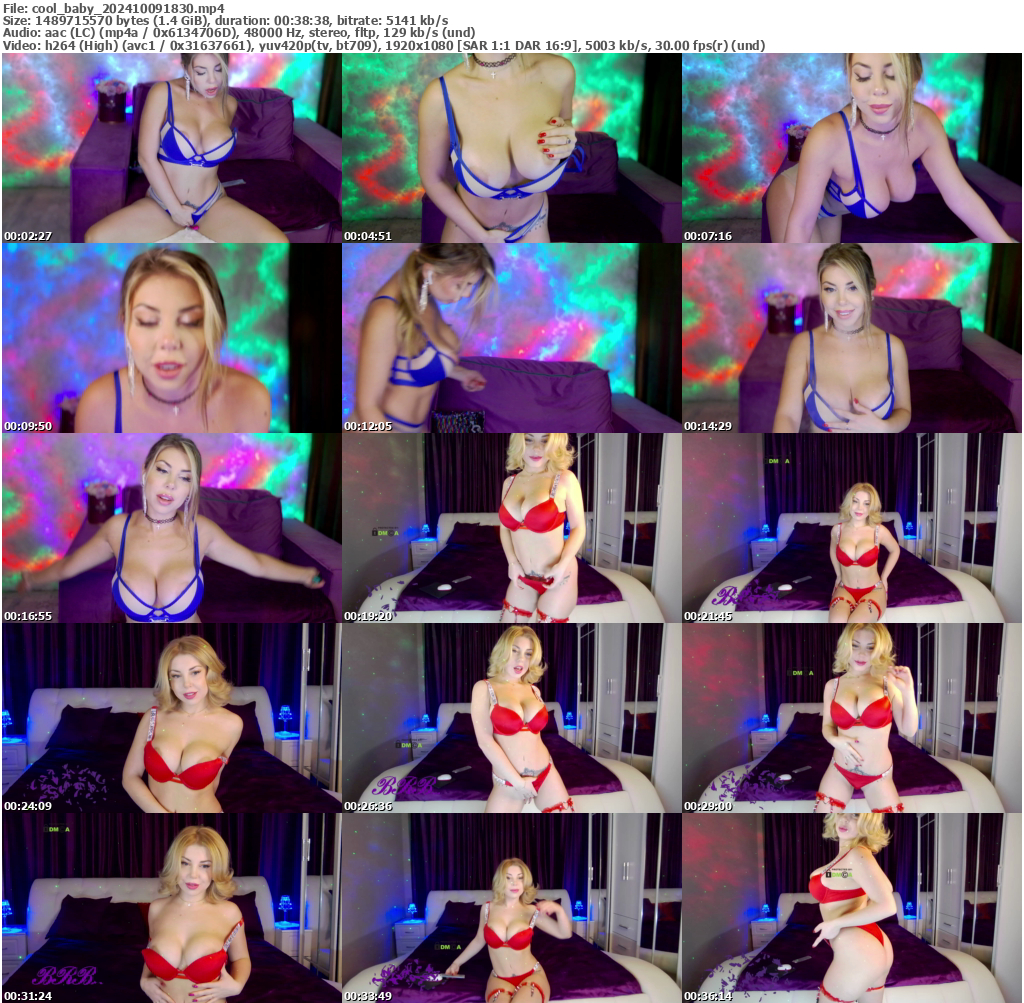 Preview thumb from cool_baby on 2024-10-09 @ bongacams