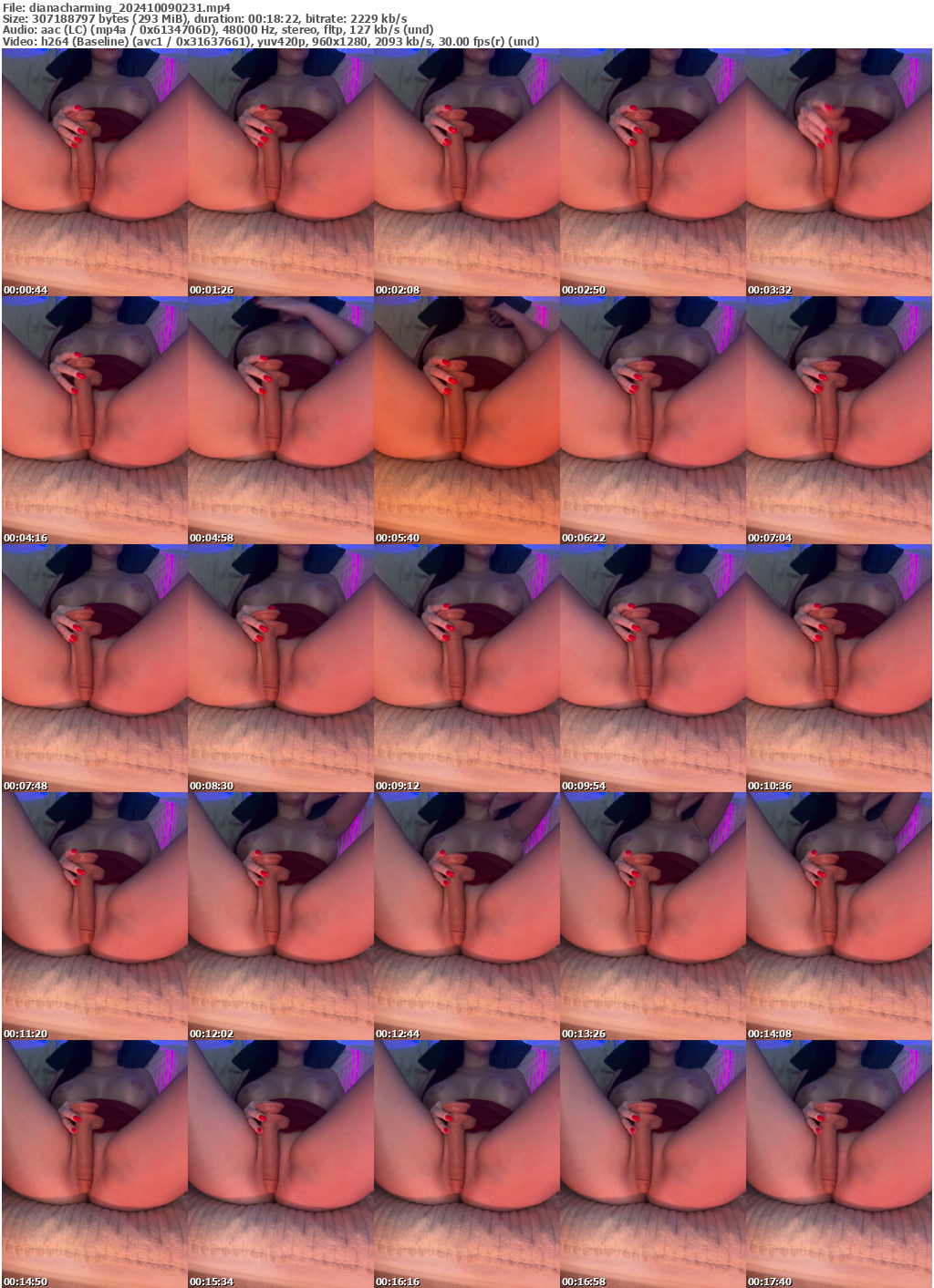 Preview thumb from dianacharming on 2024-10-09 @ bongacams