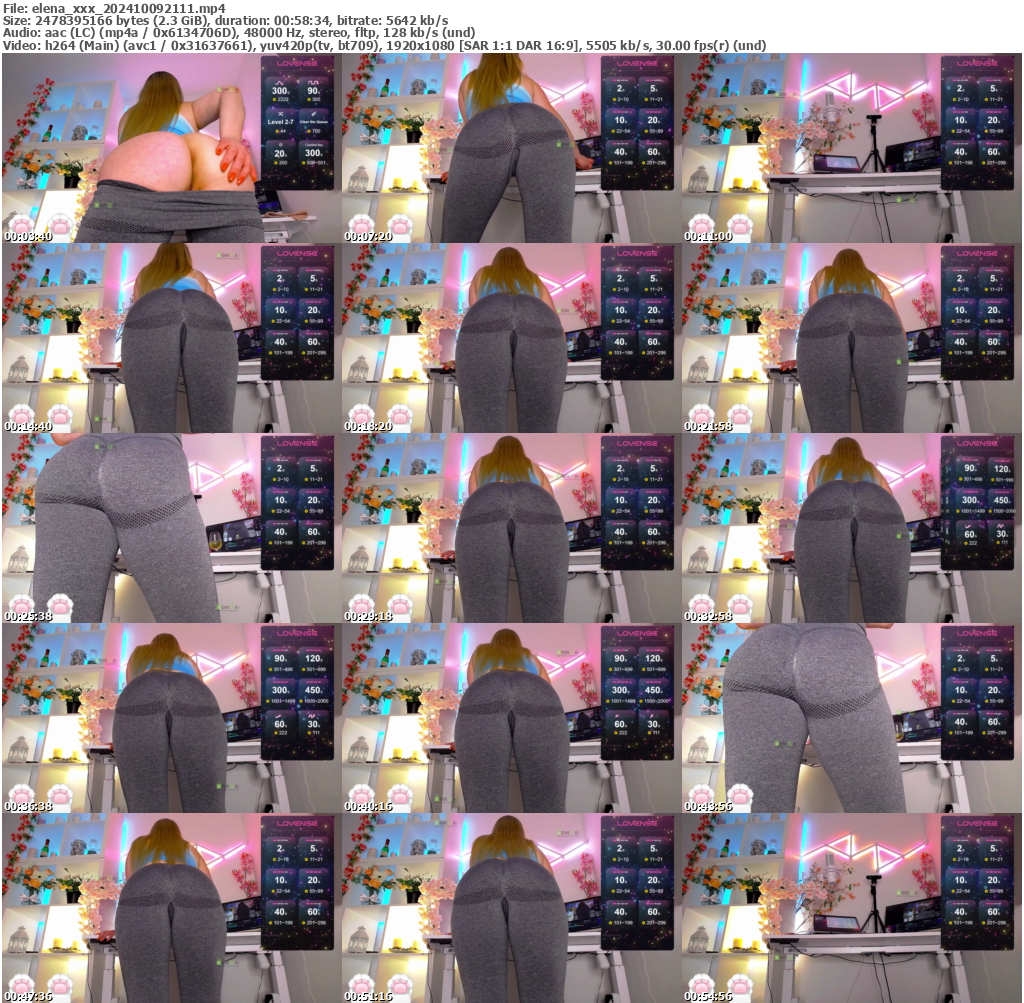 Preview thumb from elena_xxx on 2024-10-09 @ bongacams