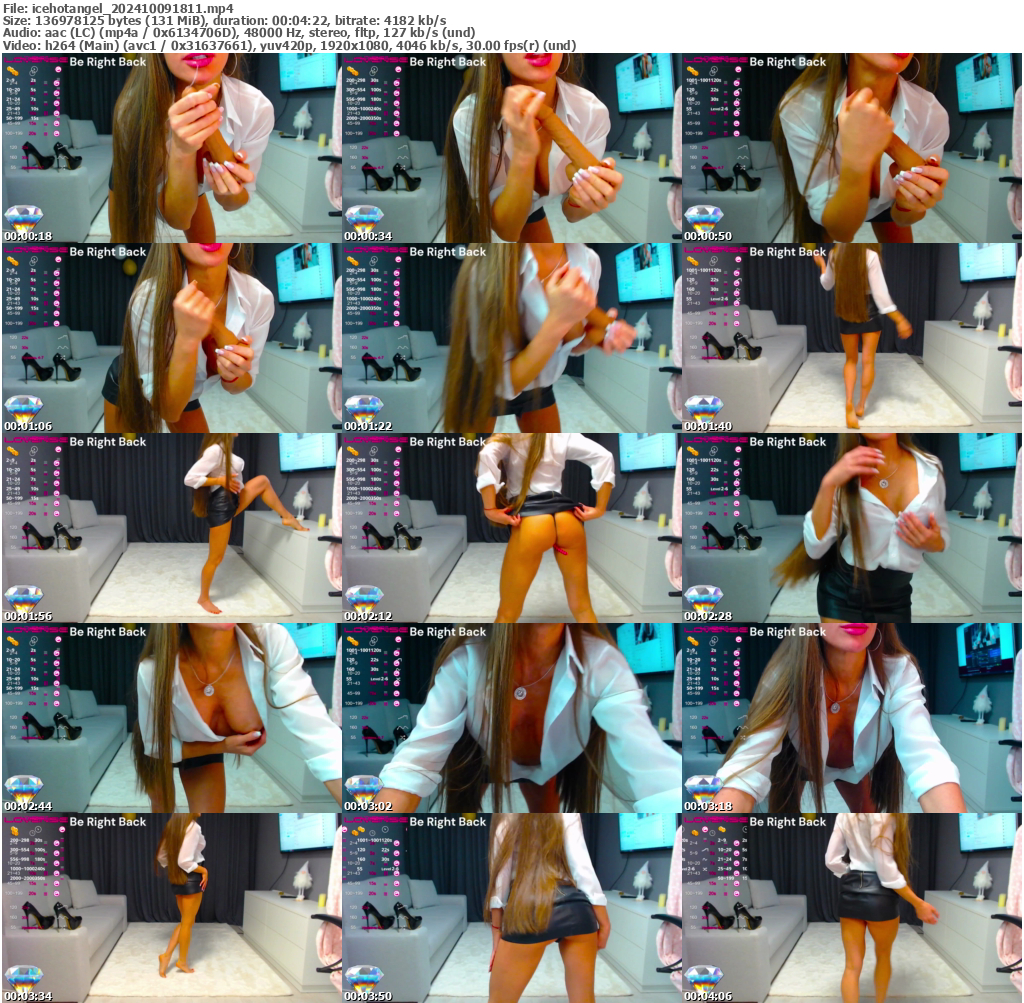 Preview thumb from icehotangel on 2024-10-09 @ bongacams