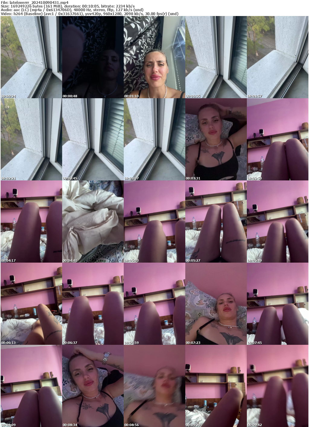 Preview thumb from lateloverrr on 2024-10-09 @ bongacams