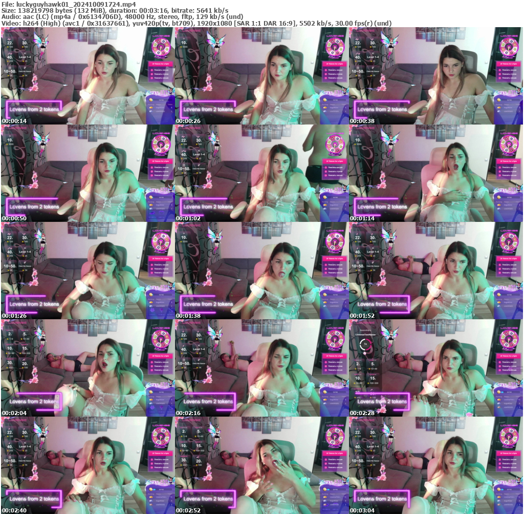 Preview thumb from luckyguyhawk01 on 2024-10-09 @ bongacams