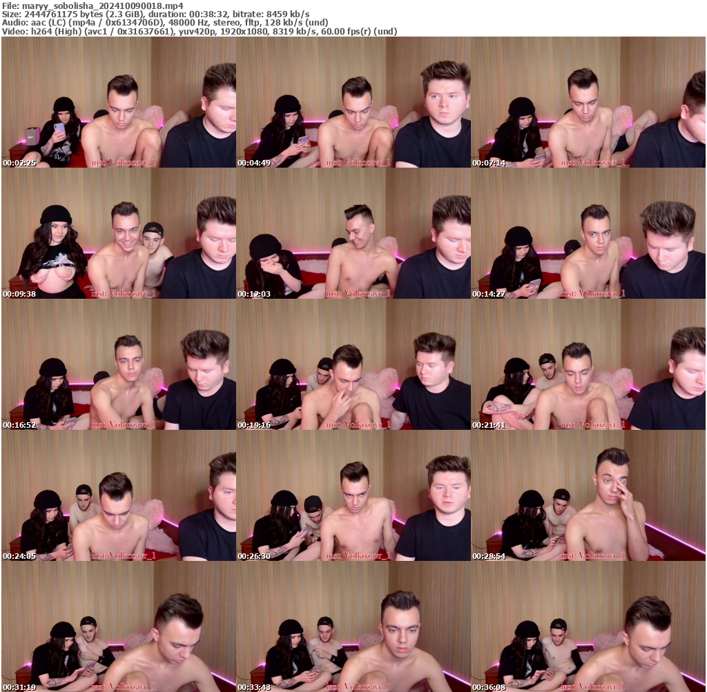 Preview thumb from maryy_sobolisha on 2024-10-09 @ bongacams