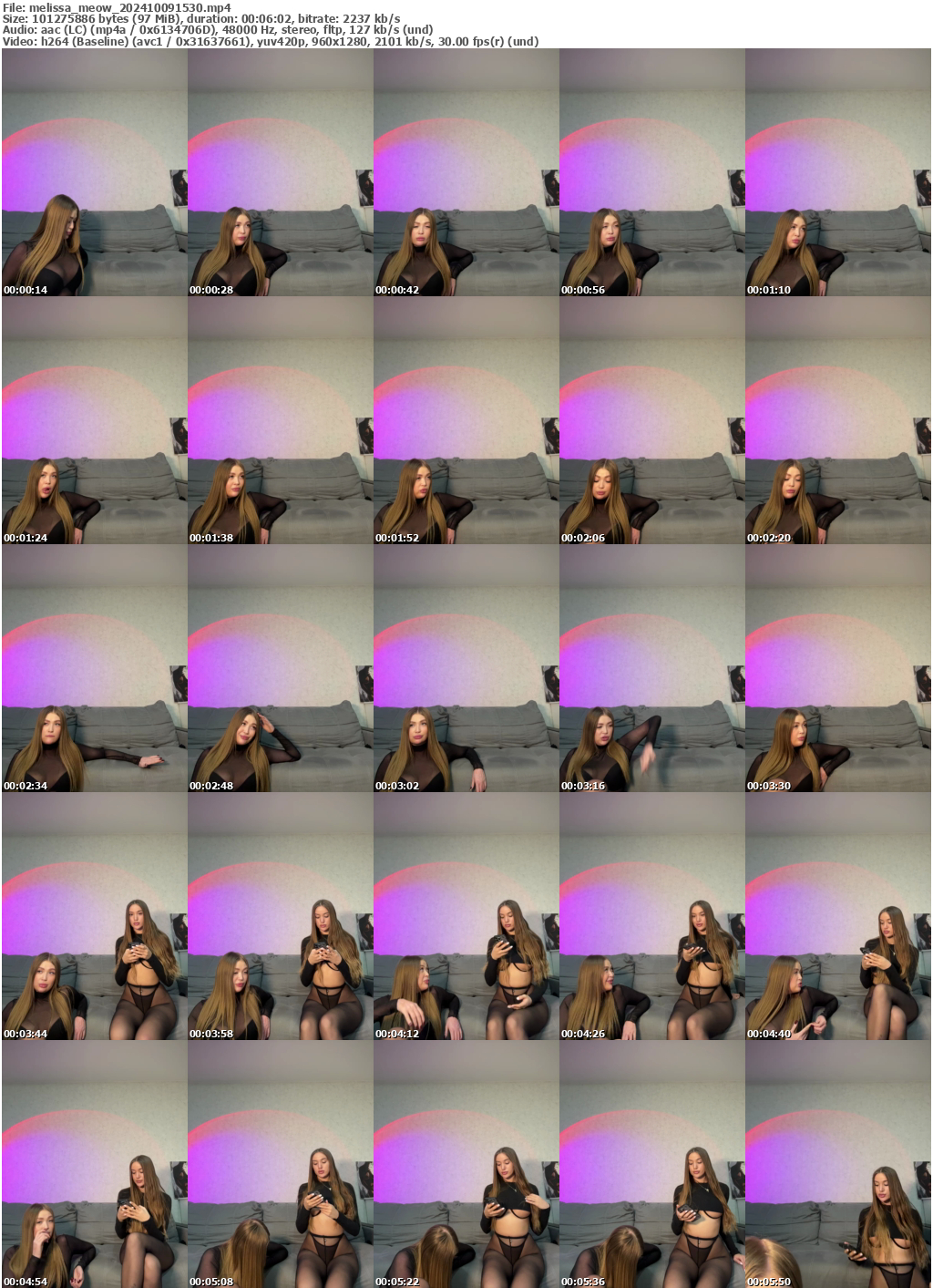 Preview thumb from melissa_meow on 2024-10-09 @ bongacams