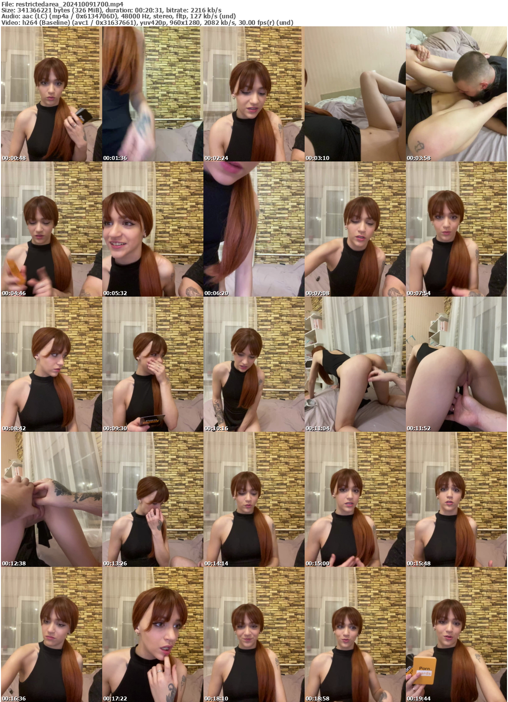 Preview thumb from restrictedarea on 2024-10-09 @ bongacams