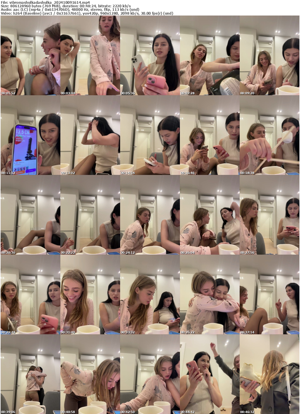 Preview thumb from vibromashulkadashulka on 2024-10-09 @ bongacams