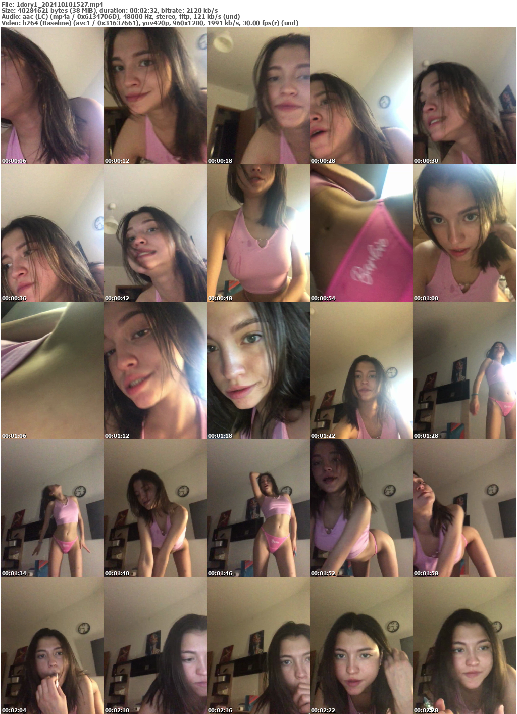 Preview thumb from 1dory1 on 2024-10-10 @ bongacams