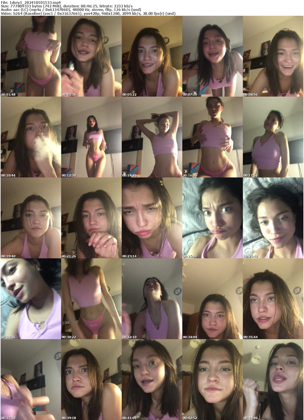 Preview thumb from 1dory1 on 2024-10-10 @ bongacams