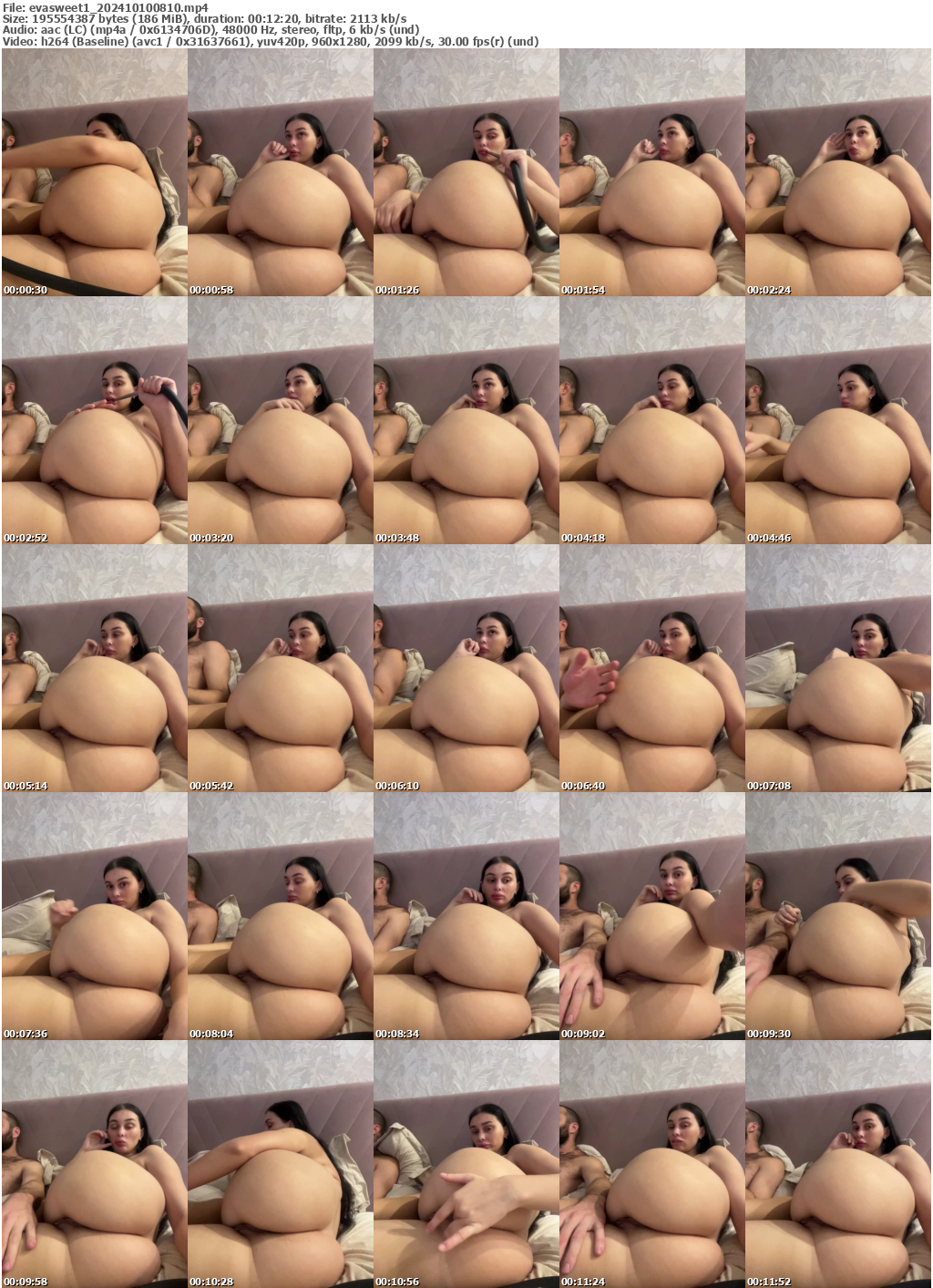 Preview thumb from evasweet1 on 2024-10-10 @ bongacams