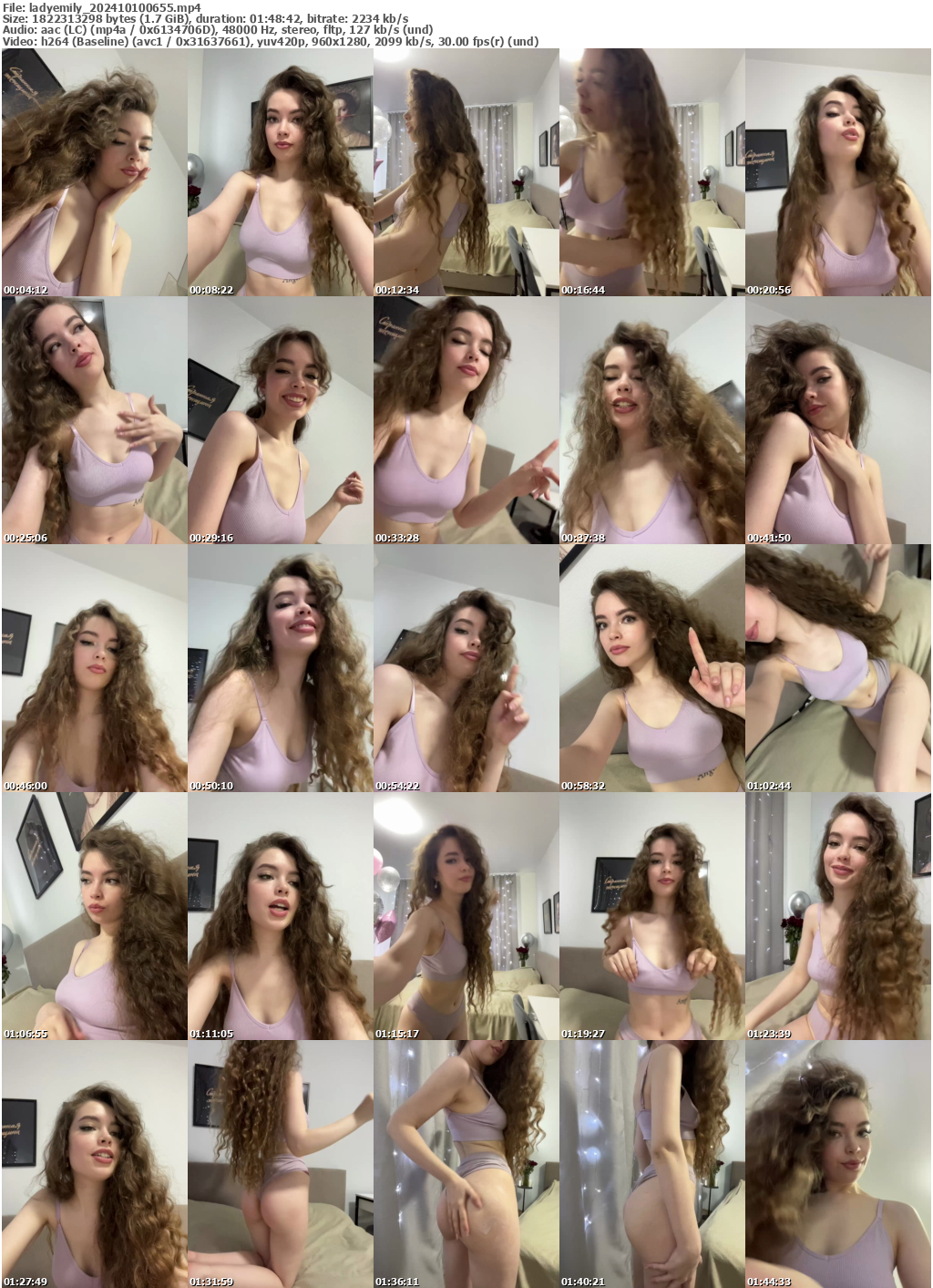 Preview thumb from ladyemily on 2024-10-10 @ bongacams