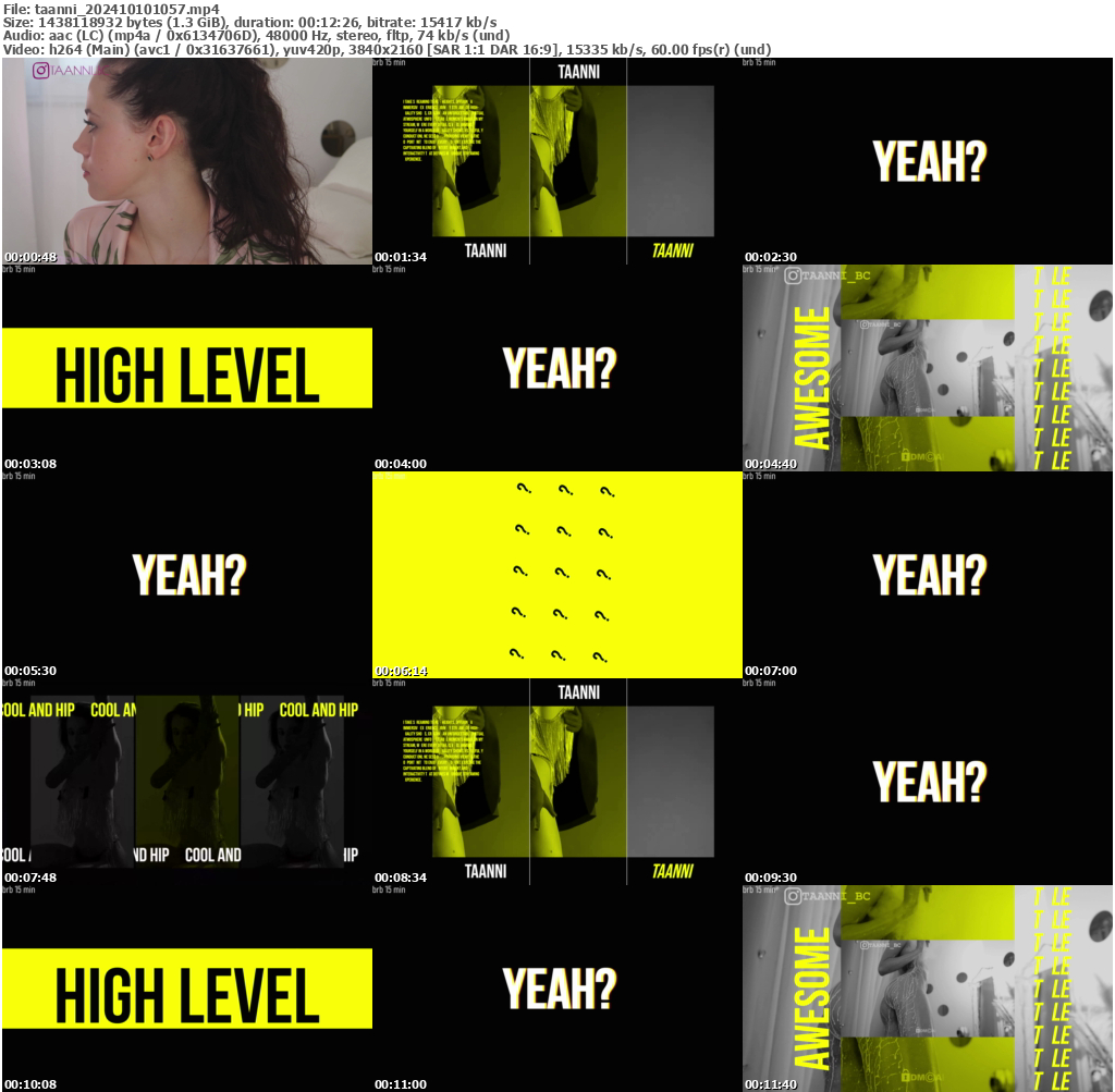 Preview thumb from taanni on 2024-10-10 @ bongacams