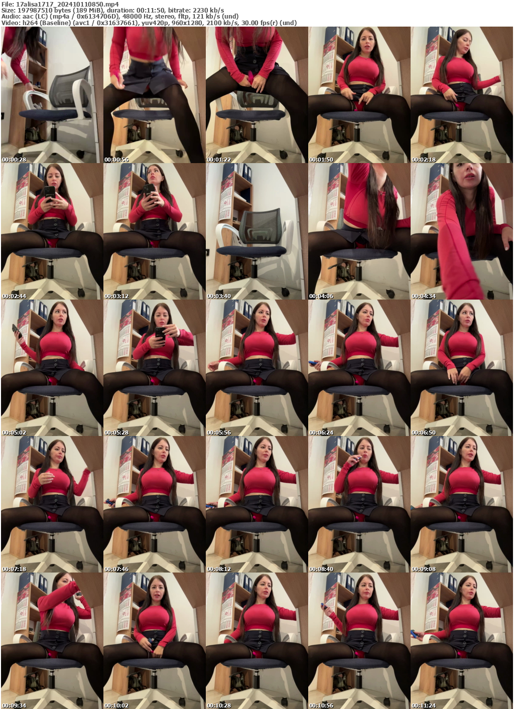 Preview thumb from 17alisa1717 on 2024-10-11 @ bongacams