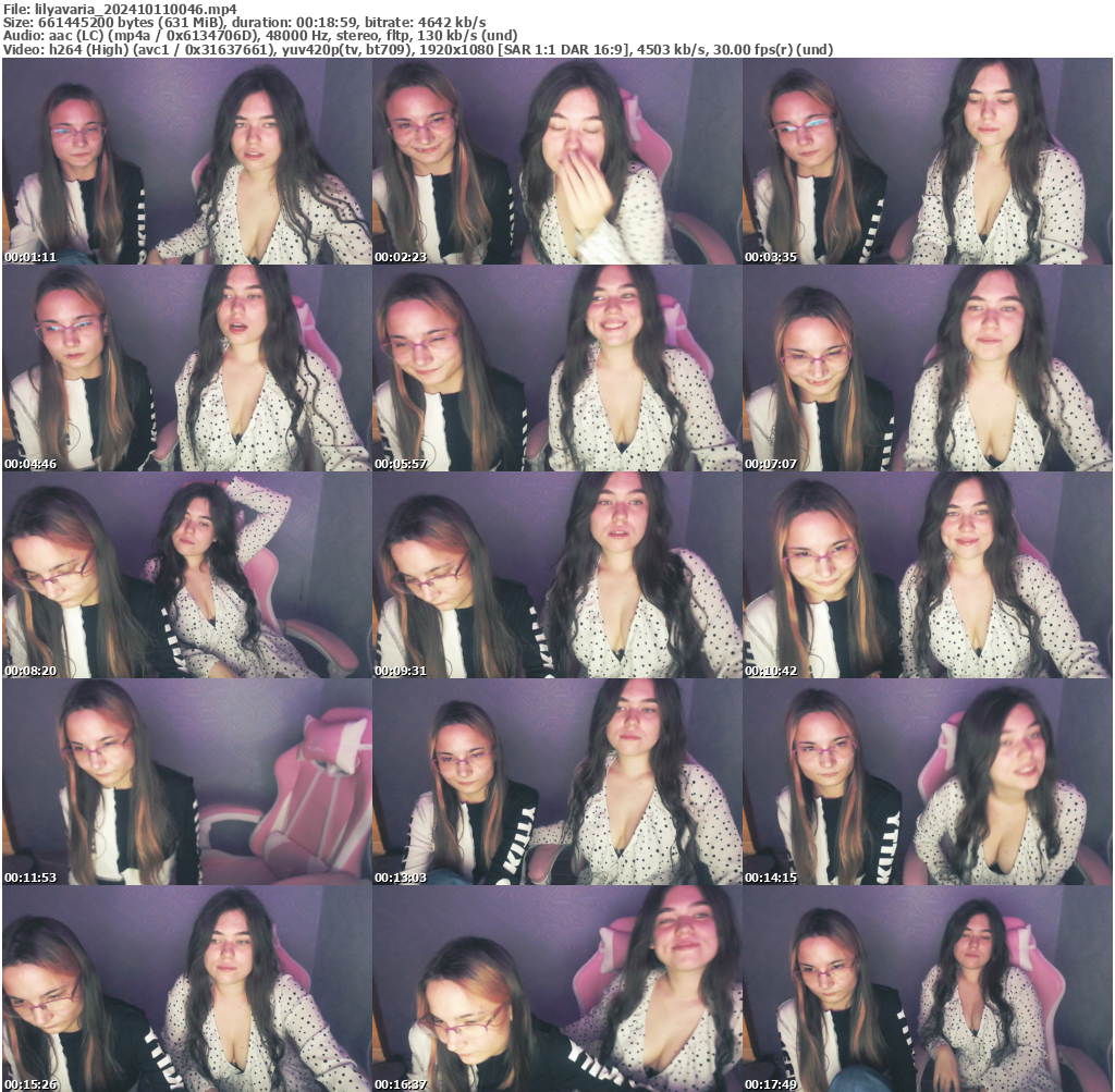 Preview thumb from lilyavaria on 2024-10-11 @ bongacams