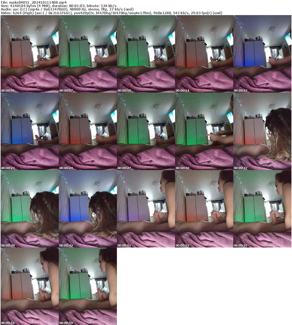 Preview thumb from maks04051 on 2024-10-11 @ bongacams