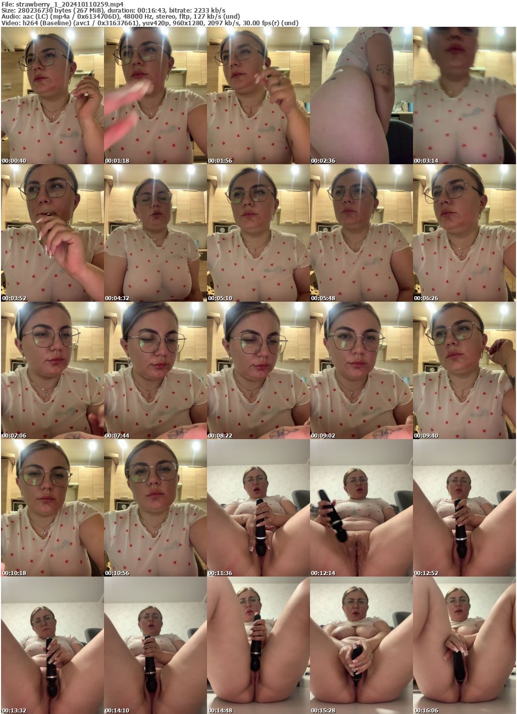 Preview thumb from strawberry_1 on 2024-10-11 @ bongacams