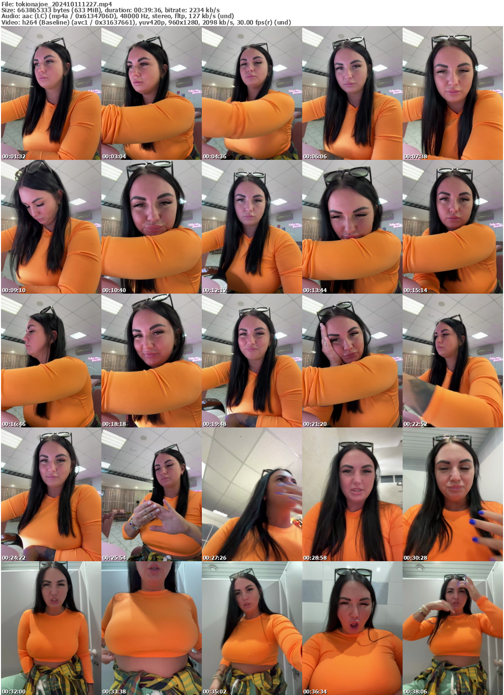 Preview thumb from tokionajoe on 2024-10-11 @ bongacams