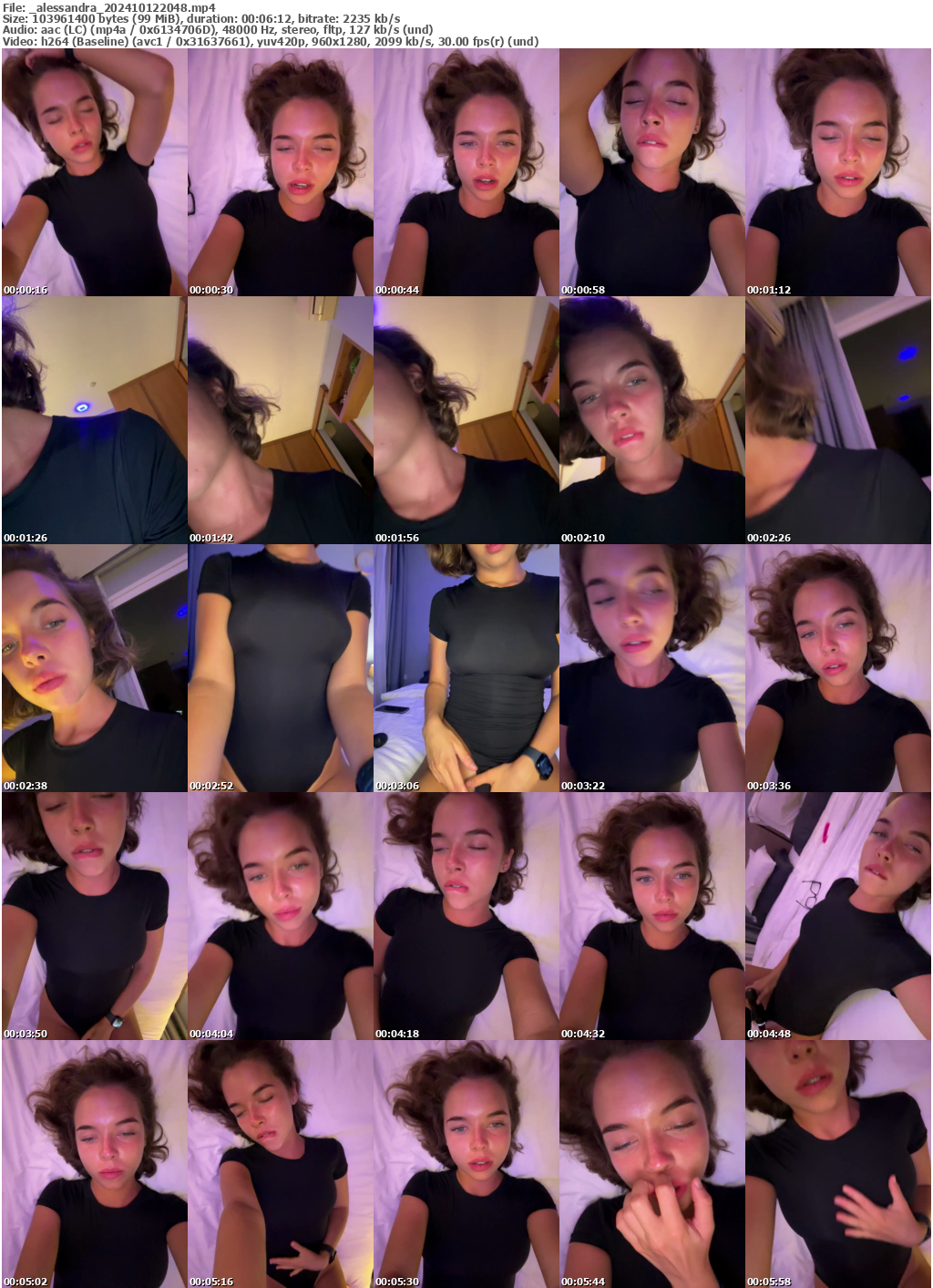 Preview thumb from _alessandra on 2024-10-12 @ bongacams