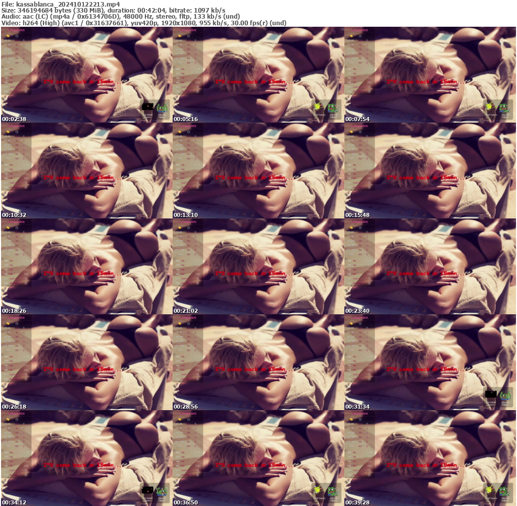 Preview thumb from kassablanca on 2024-10-12 @ bongacams